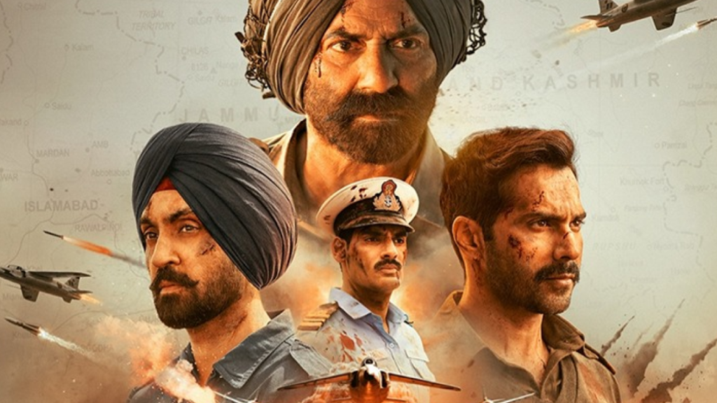 Sunny Deol in Border 2 war film scene highlighting box office collection performance