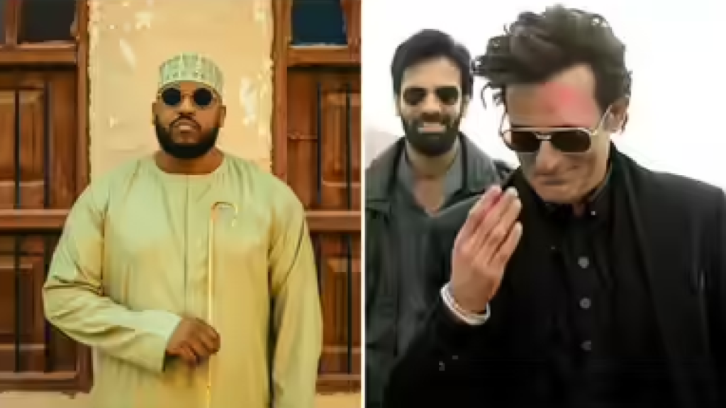 Flipperachi posing during a photoshoot after his song Fa9la tops Arabia Billboard chart