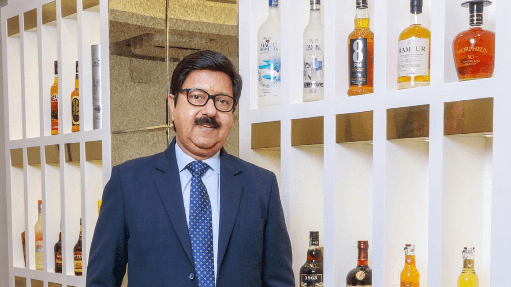 Amar Sinha, COO of Radico Khaitan, amid speculation about possible exit from the spirits company