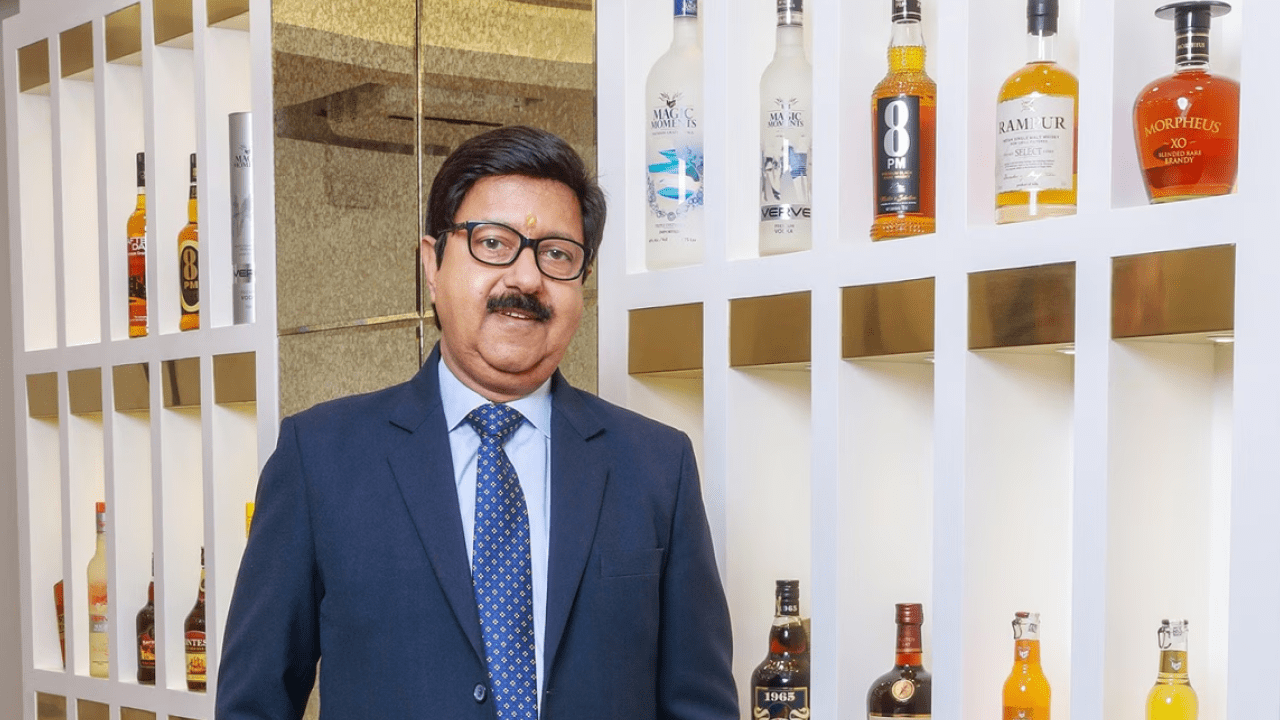 Amar Sinha, COO of Radico Khaitan, amid speculation about possible exit from the spirits company