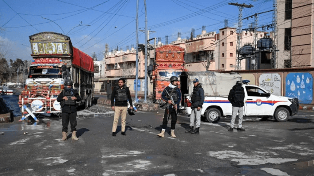 Security forces patrol deserted streets in Quetta after deadly Balochistan attacks
