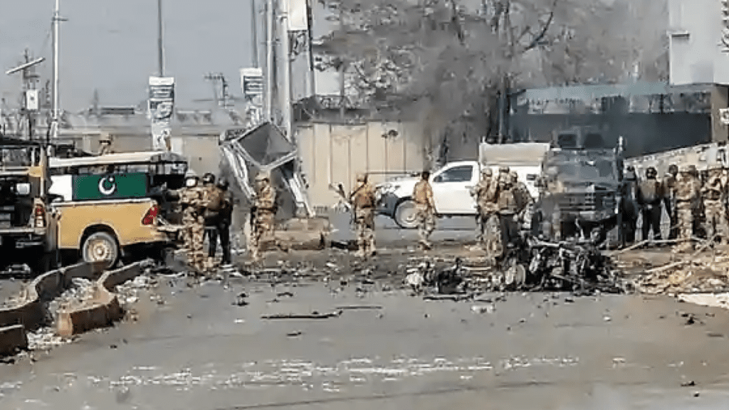 Balochistan attacks aftermath with security forces patrolling affected districts