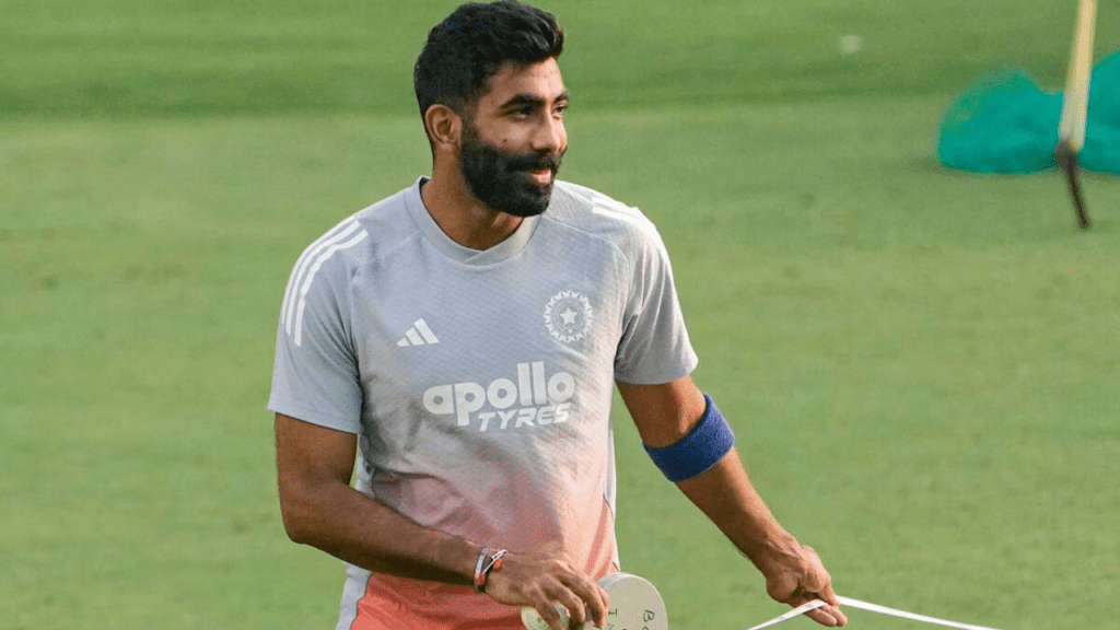 Jasprit Bumrah during India training session ahead of ICC T20 World Cup 2026