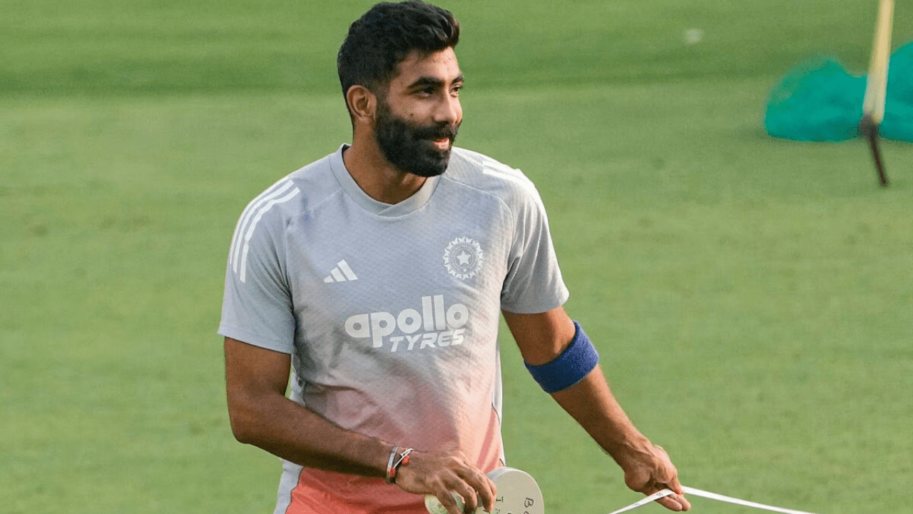 Jasprit Bumrah during India training session ahead of ICC T20 World Cup 2026