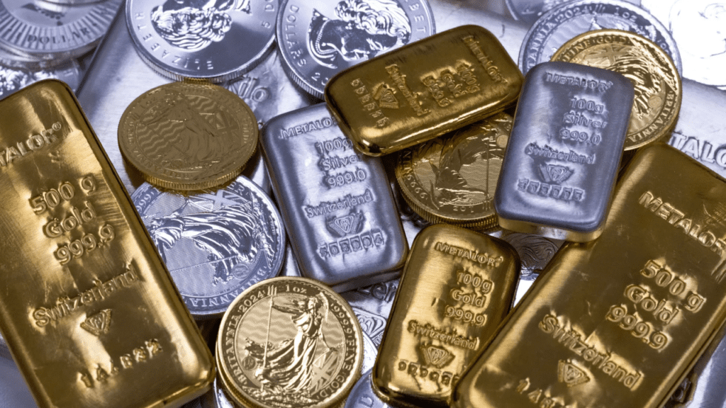 Gold silver prices falling sharply on commodity market charts ahead of Union Budget 2026