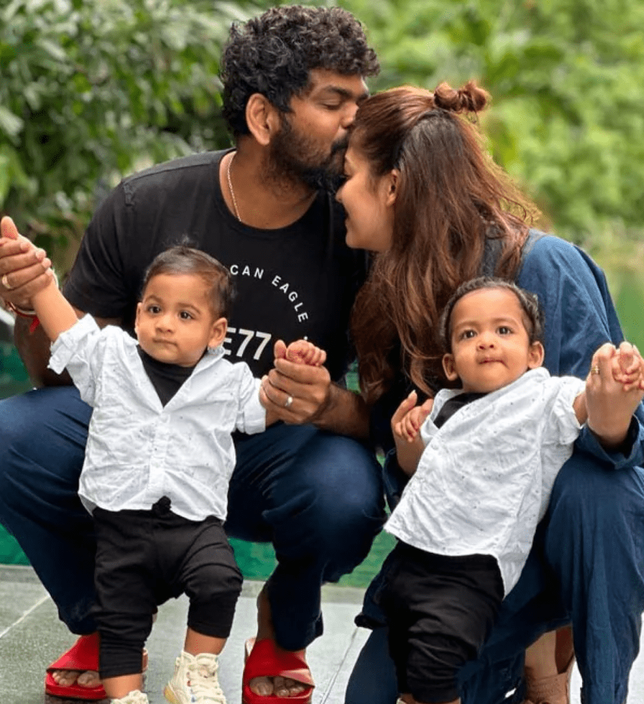 Nayanthara and Vignesh Shivan captured in a candid couple photo shared on Instagram