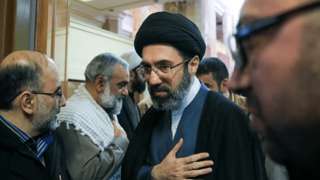 Tehran compound after missile strike killing Ali Khamenei and narrowly missing Mojtaba Khamenei