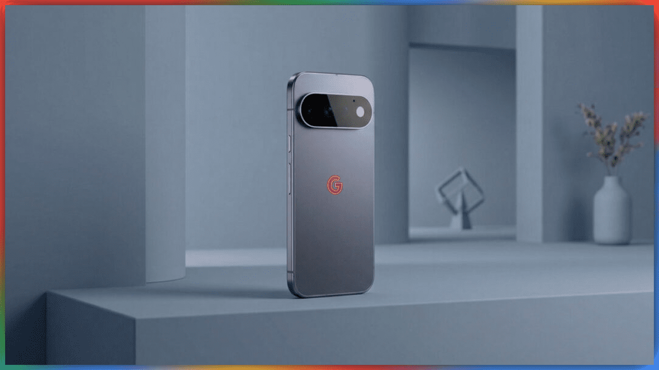 Google Pixel phone showing subtle back lighting notifications with Pixel Glow feature