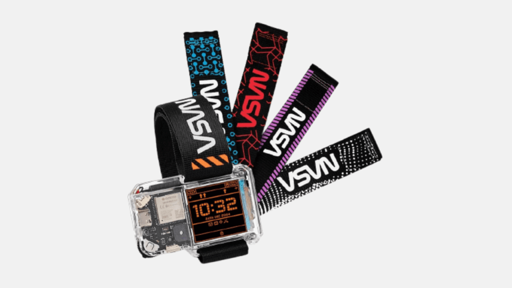 "CircuitMess NASA Artemis Watch 2.0 programmable smartwatch inspired by the Artemis II mission and renewed global interest in space exploration."
