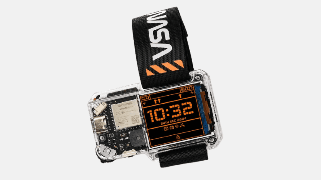 "Artemis Watch 2.0 with open-source firmware on GitHub, allowing users to customize watch faces and build applications."