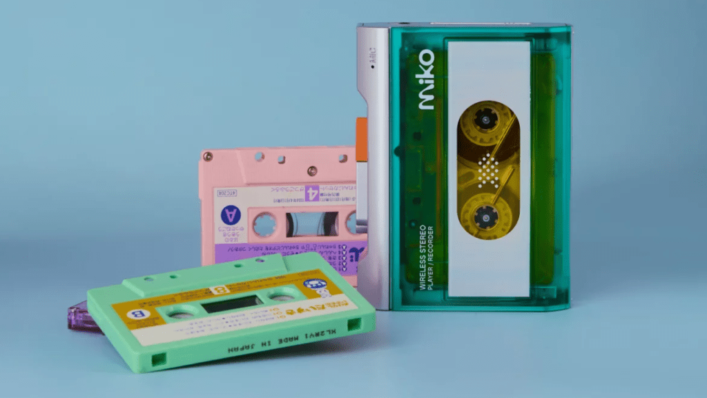 Miko Cassette Player Retro Design With Modern Capabilities