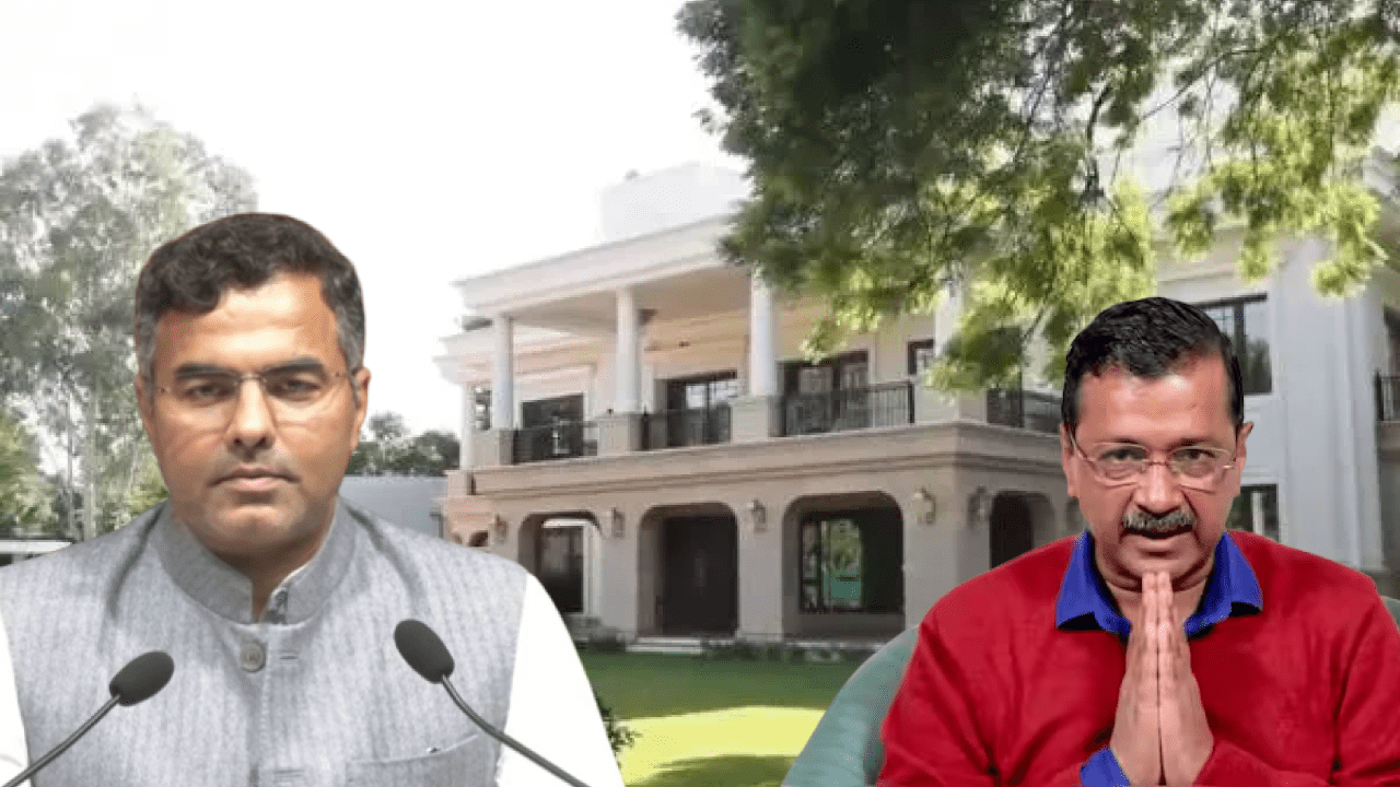 Political clash in Delhi over Sheesh Mahal 2 controversy involving Arvind Kejriwal and BJP leaders