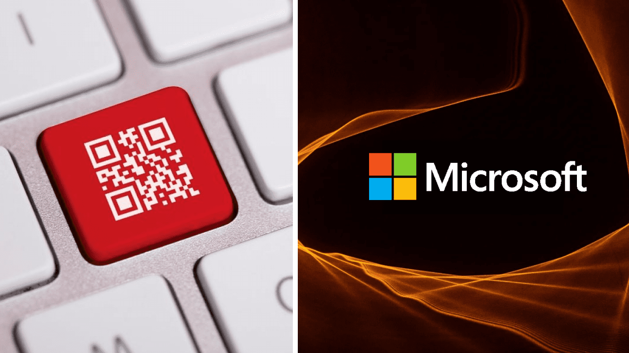 Employees facing QR code phishing emails and AiTM credential theft attacks on Microsoft login pages
