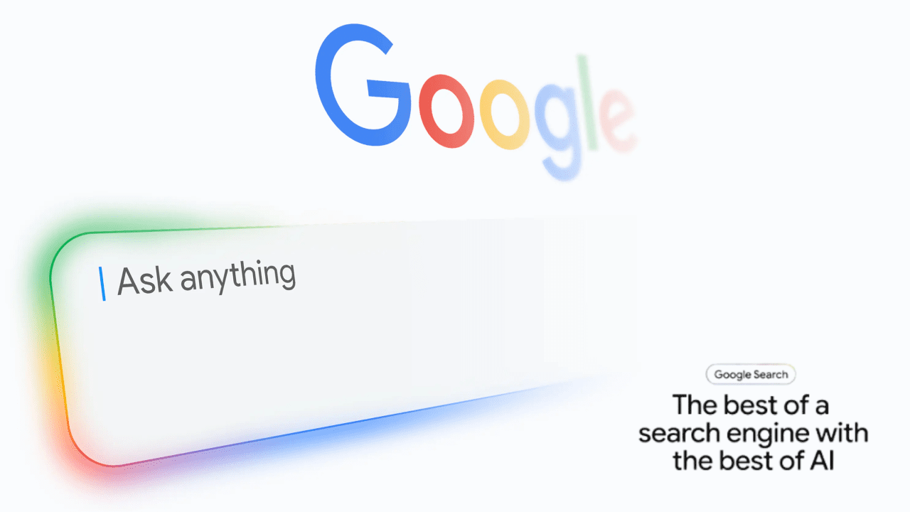 Google Search AI redesign with Gemini 3.5 Flash, intelligent search box, and AI agents at Google I/O announcement