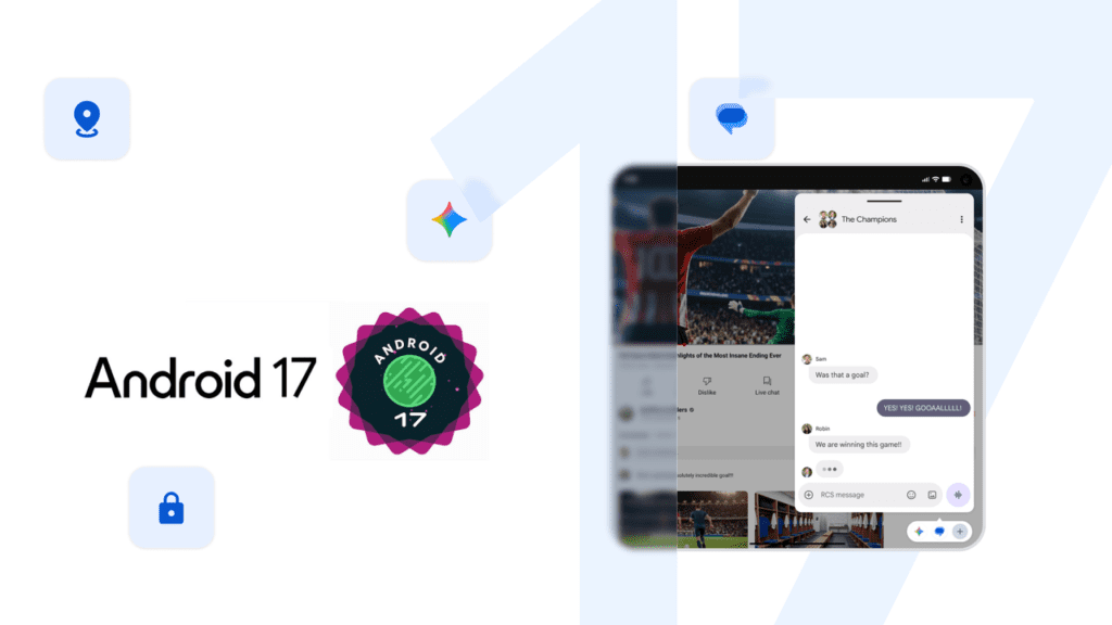 Android 17 update running on Google Pixel smartphones showcasing new multitasking, security features, and June Pixel Drop enhancements