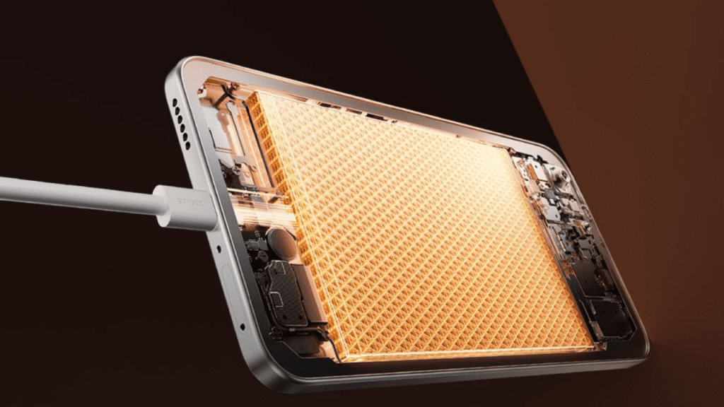 Tecno Pova 8 smartphone with massive 8000mAh battery delivering up to two days of mixed usage, including over 29 hours of video streaming, 85 hours of music playback, and more than 14 hours of gaming performance in titles like Mobile Legends: Bang Bang
