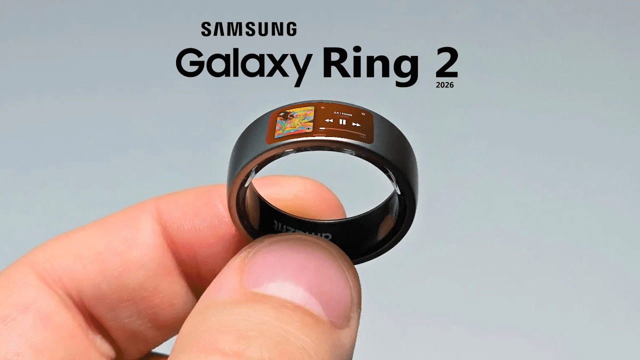 Samsung Galaxy Ring 2 wearable with AI health tracking features and potential iPhone compatibility