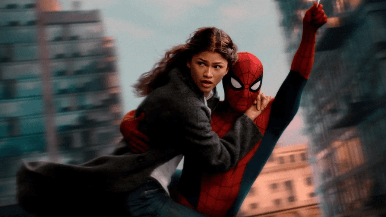 Tom Holland as Spider-Man in Brand New Day celebrating its record-breaking global opening weekend at the worldwide box office.